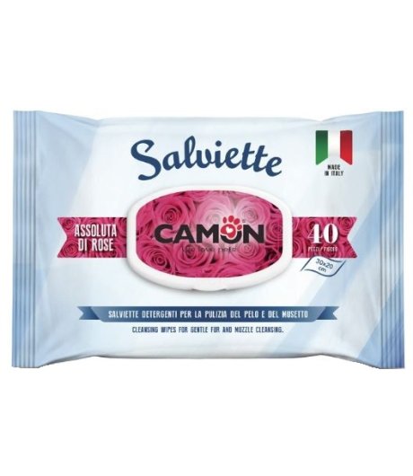 CAMON SALVIETTE DETERGENTI LEGNI BIANCHI 40PZ