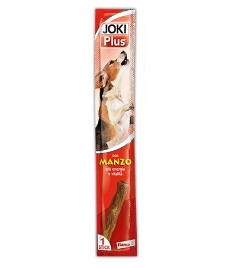 JOKI PLUS CANE SNACK STICK MANZO 12GR