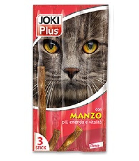 JOKI PLUS GATTO SNACK 3 STICKS MANZO 15GR
