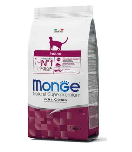 MONGE GATTO INDOOR POLLO 1,5KG