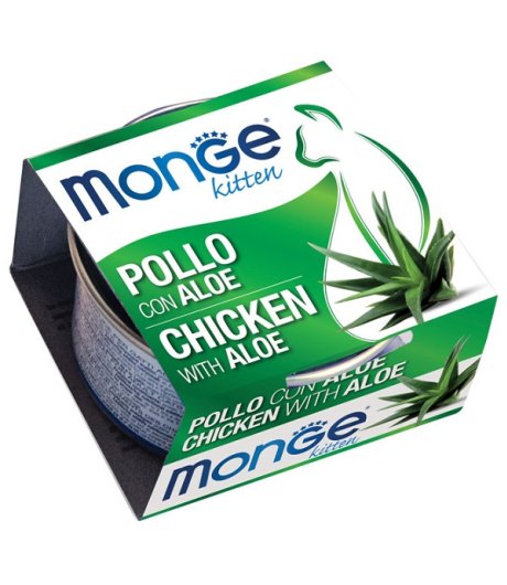 MONGE GATTO FRUIT KITTEN POLLO ALOE 80GR (lattina)
