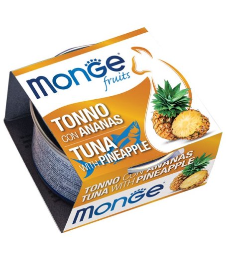 MONGE GATTO FRUIT TONNO ANANAS 80GR (lattina)