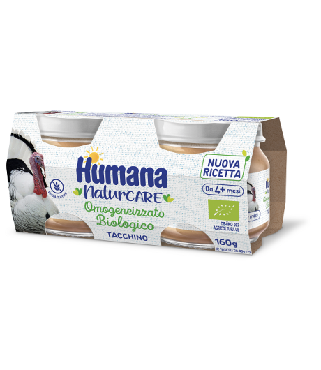 HUMANA OMOG TACCHINO BIO 2X80G