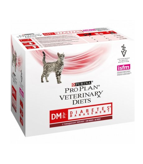 NESTLE' PURINA PRO PLAN GATTO DIET DM DIABETES MANAGEMENT MANZO 85GR (blister)