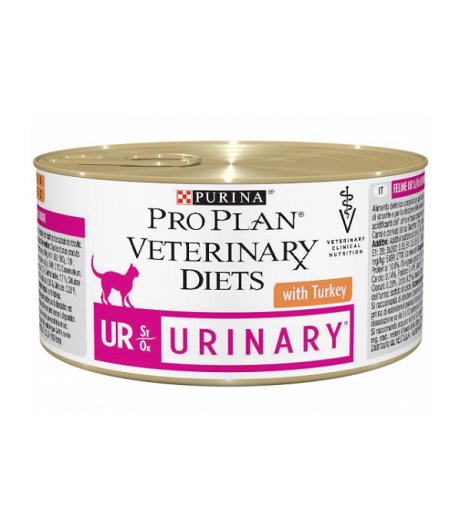 NESTLE' PURINA PRO PLAN GATTO DIET UR URINARY TACCHINO 195GR (lattina)