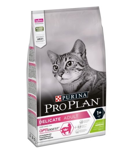NESTLE' PURINA PRO PLAN GATTO DELICATE DIGESTION ADULT AGNELLO 1,5KG