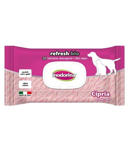 INODORINA SALVIETTE REFRESH BIO CIPRIA 30PZ