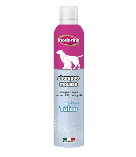 INODORINA SHAMPOO CANE/GATTO MOUSSE TALCO FLACONE 300ML