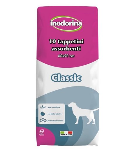 INODORINA TAPPETINO IGIENICO NEUTRO 60x90CM 10PZ