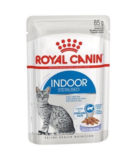 ROYAL CANIN GATTO INDOOR STERILISED JELLY 85GR (bustina)