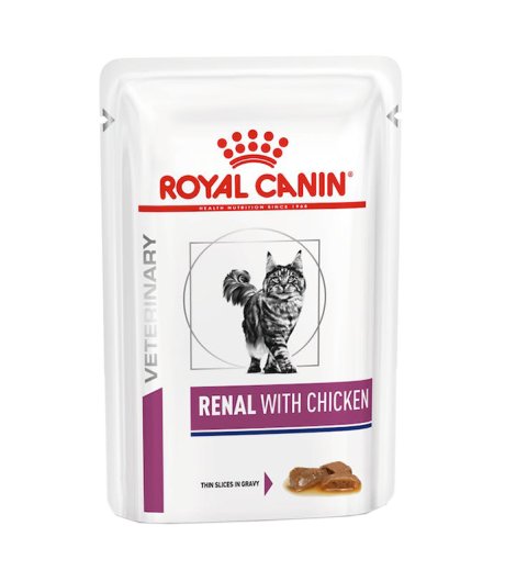 ROYAL CANIN GATTO DIET RENAL POLLO 12x85GR (blister)