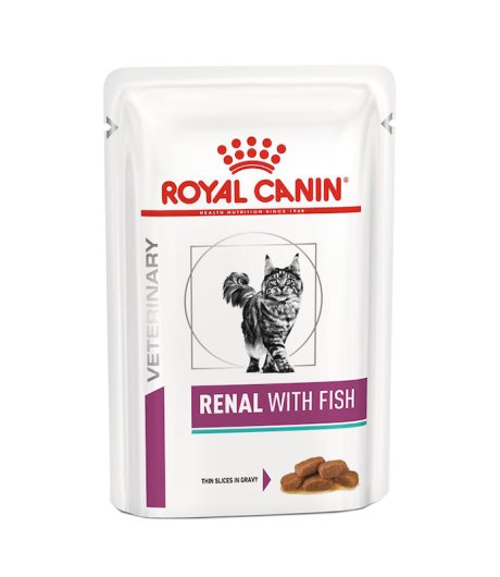 ROYAL CANIN GATTO DIET RENAL TONNO 12x85GR (blister)