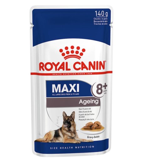 ROYAL CANIN CANE MAXI AGEING 8+ 140GR (bustina) ROYAL CANIN CANE MAXI AGEING 8+ 140GR (bustina)
