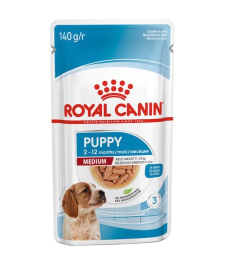 ROYAL CANIN CANE MEDIUM PUPPY 140GR (bustina)