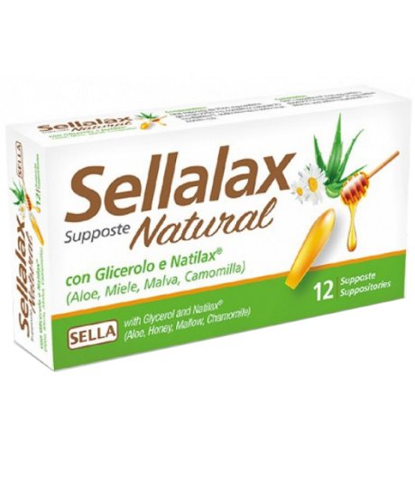 SELLALAX NATURAL MD 12SUPP SELLALAX NATURAL MD 12SUPP