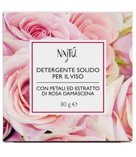 NAJTU DETERG SOLIDO VISO ROSA 80G