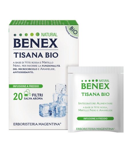 BENEX TISANA FREDDA BIO 20FILT