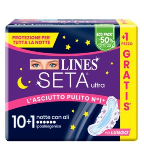 LINES SETA ULTRA NOTTE CP 10+1