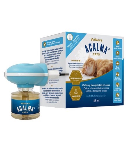 ACALMA CATS DIFFUSORE/RICARICA 48ML - VETNOVA