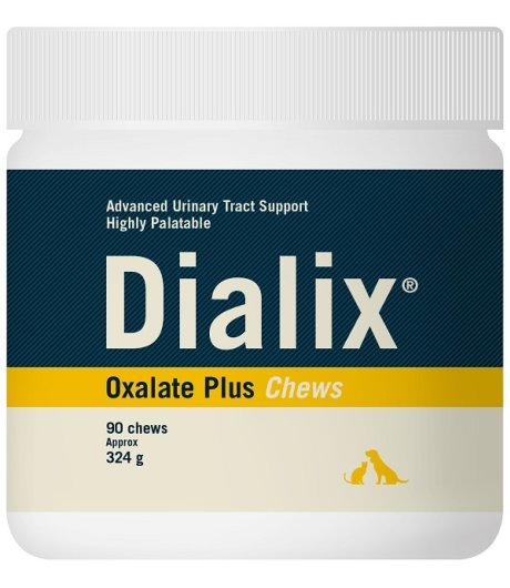 DIALIX CANE/GATTO OXALATE PLUS CHEWS 90PZ 324GR - VETNOVA