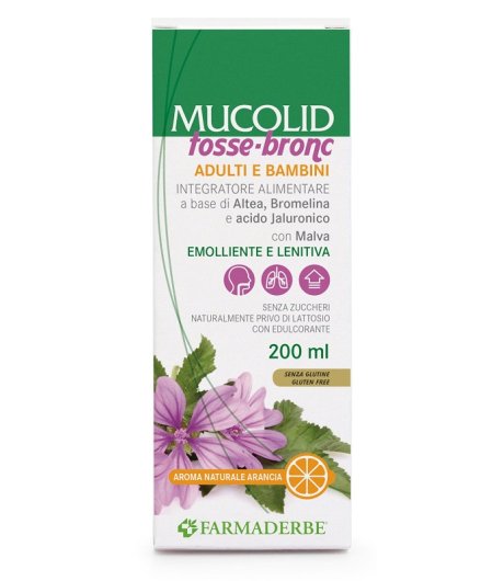 MUCOLID TOSSE BRONC 200ML ARA