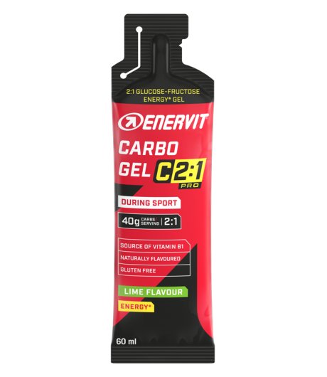 ENERVIT C2 1 Carbo Gel Lime