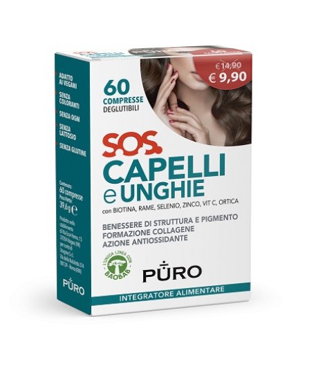 PURO SOS Capelli&Unghie 60Cpr