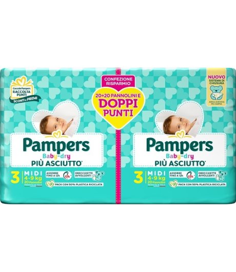 PAMPERS BD DUO DOWNCOUNT M 40P