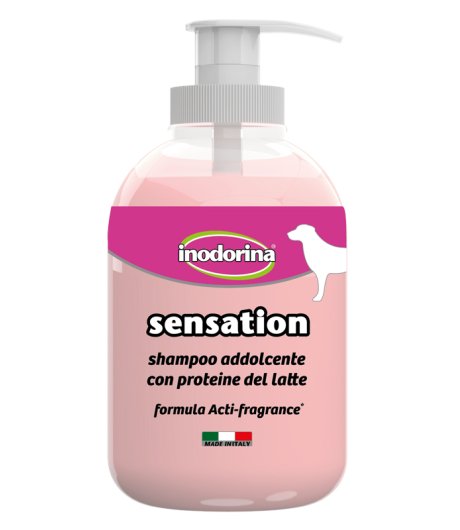 INODORINA SHAMPOO CANE/GATTO SENSATION PROTEINE LATTE FLACONE 300ML