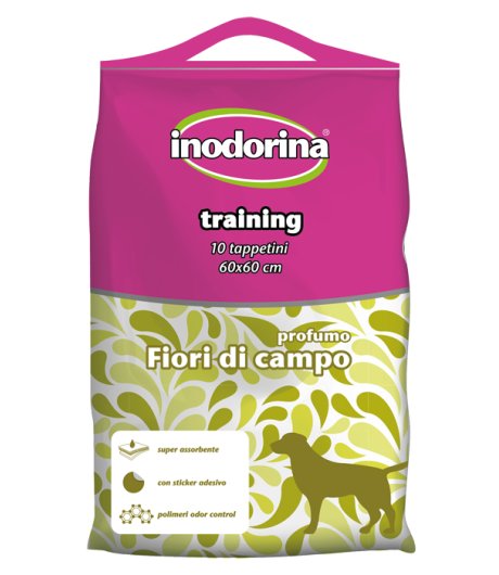 INODORINA TAPPETINO IGIENICO FIORI DI CAMPO 60x60CM 10PZ