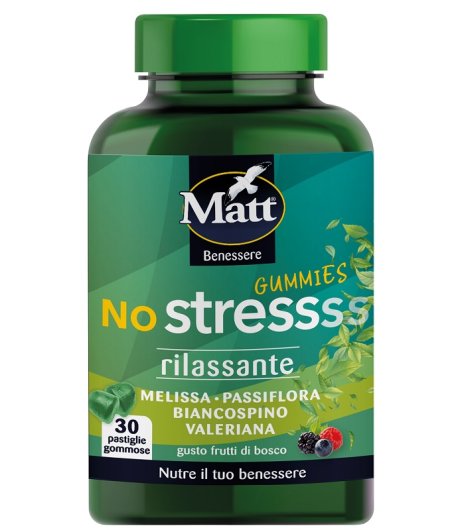 MATT NO STRESS GUMMIES 30PAST