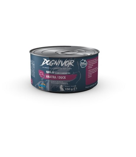 NEXTMUNE DRN DOGNIVOR CANE SOLO ANATRA RISO ZUCCA 150GR (lattina)