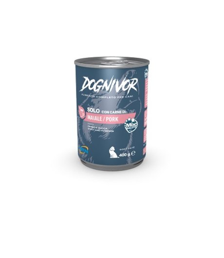 NEXTMUNE DRN DOGNIVOR CANE SOLO MAIALE FARRO ZUCCA 400GR (lattina)