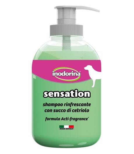 INODORINA SHAMPOO CANE/GATTO SENSATION SUCCO CETRIOLO FLACONE 300ML