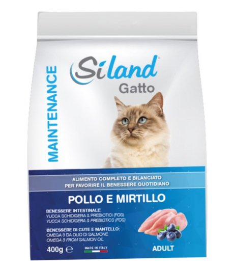 SILAND GATTO MANINTENANCE ADULT POLLO MIRTILLO 400GR