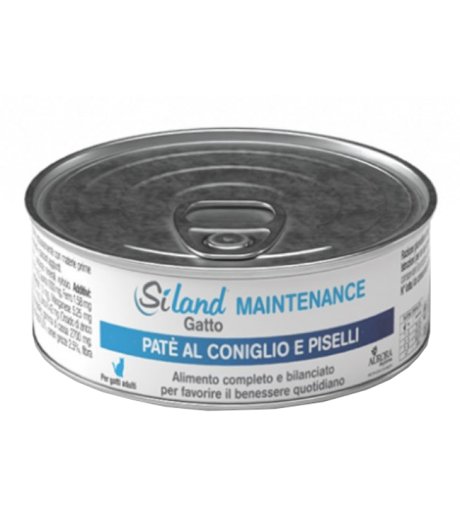 SILAND GATTO MAINTENANCE PATE' CONIGLIO PISELLI 85GR (lattina)