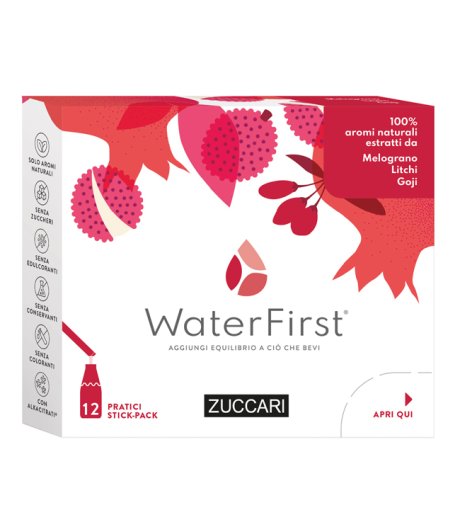 WATERFIRST MELOGR LITCHI GOJI 12STK