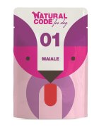 NATURAL CODE CANE 01 MAIALE 300 grammi (bustina)