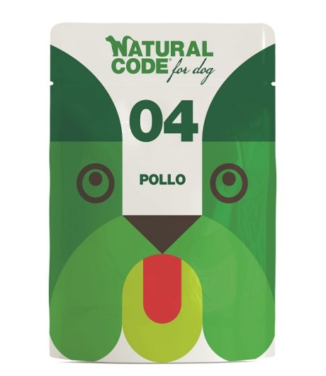 NATURAL CODE CANE 04 POLLO 300GR (bustina)