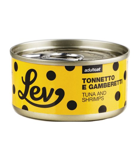 NATURAL LINE LEV GATTO TONNETTO GAMBERETTI 70GR (lattina)