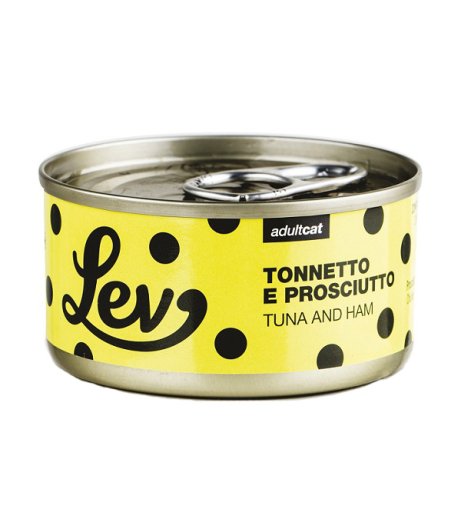 NATURAL LINE LEV GATTO TONNETTO PROSCIUTTO 70GR (lattina)