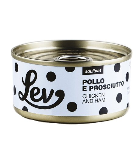 NATURAL LINE LEV GATTO POLLO PROSCIUTTO 70GR (lattina)