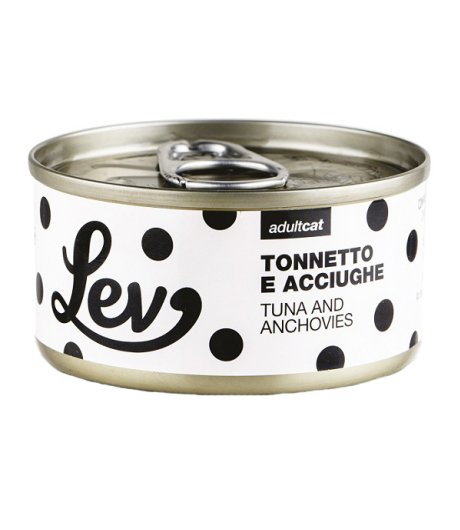 NATURAL LINE LEV GATTO TONNO ACCIUGHE 70GR (lattina)