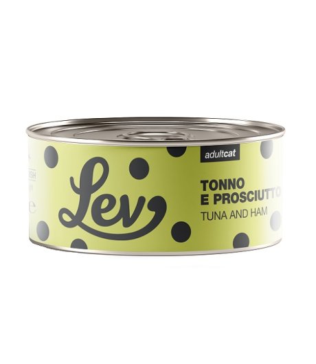 NATURAL LINE LEV GATTO TONNO PROSCIUTTO 140GR (lattina)