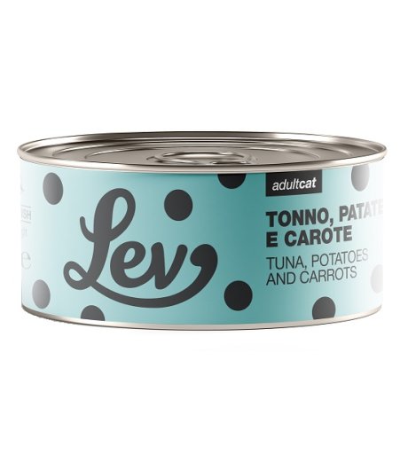 NATURAL LINE LEV GATTO TONNO PATATE CAROTE 140GR (lattina)
