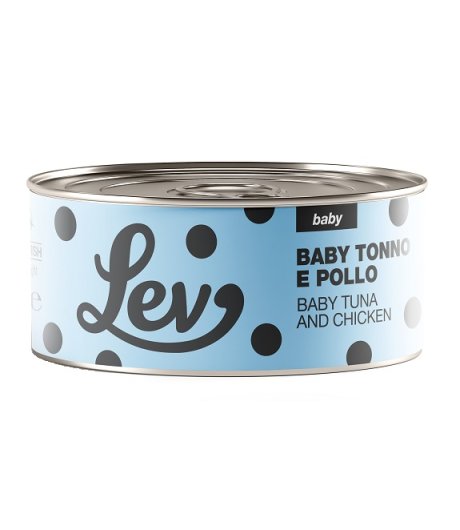 NTURAL LINE LEV GATTO BABY TONNO POLLO 140G (lattina)