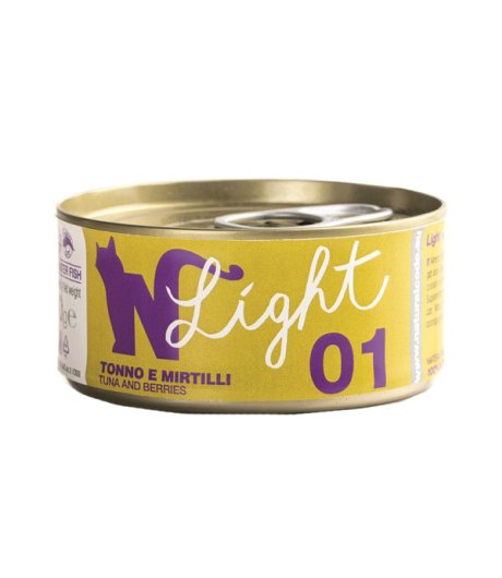 NATURAL CODE GATTO 01 LIGHT TONNO MIRTILLI 4x70GR (lattina) MULTIPACK