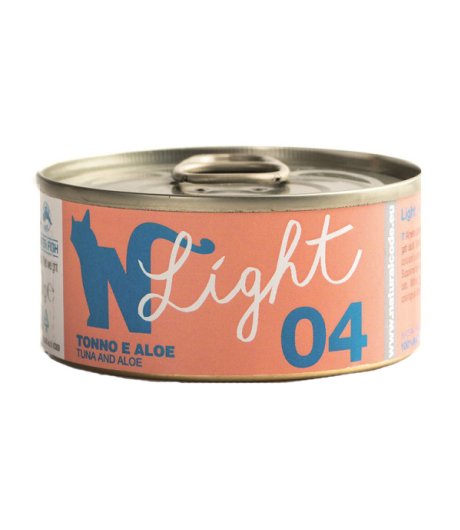 NATURAL CODE GATTO 04 LIGHT TONNO ALOE 4x70GR (lattina) MULTIPACK