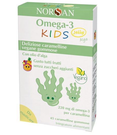 NORSAN OMEGA 3 KIDS JEL45CARAM