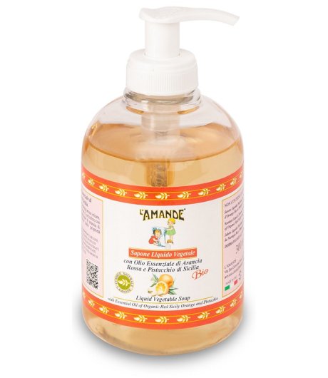 SAPONE LIQ ARANC ROSS/PISTAC 300ML